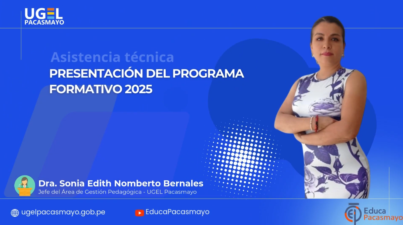Presentación del Programa Formativo 2025