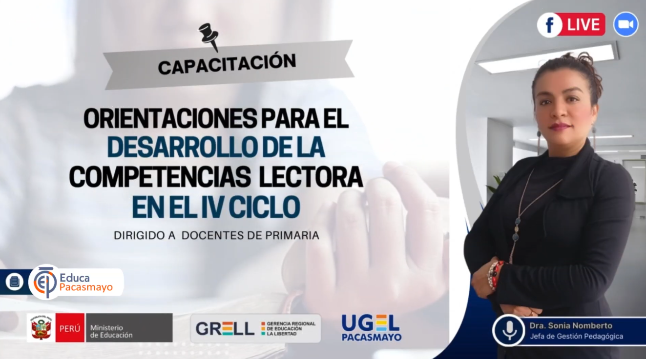 Orientaciones para el desarrollo de la Competencia Lectora en el IV Ciclo